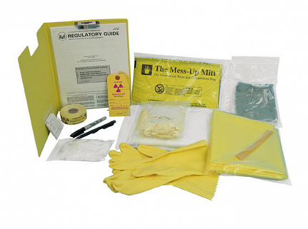 Набор оборудования для предотвращения незначительных радиоактивных загрязнений Minor Emergency Spill Kit