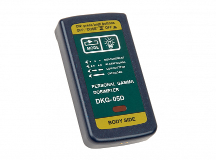 Personal gamma radiation dosimeter DKG-05D