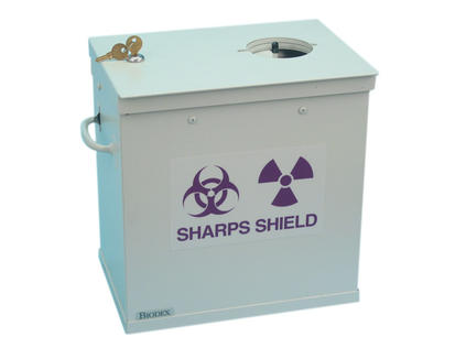 Защита для контейнеров с высокоэнергетическими радиоактивными отходами High-Energy Sharps Container Shield