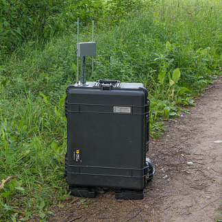 Perimeter radiation monitoring system PINGWIN