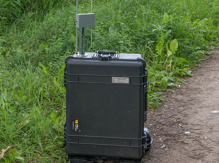 Perimeter radiation monitoring system PINGWIN